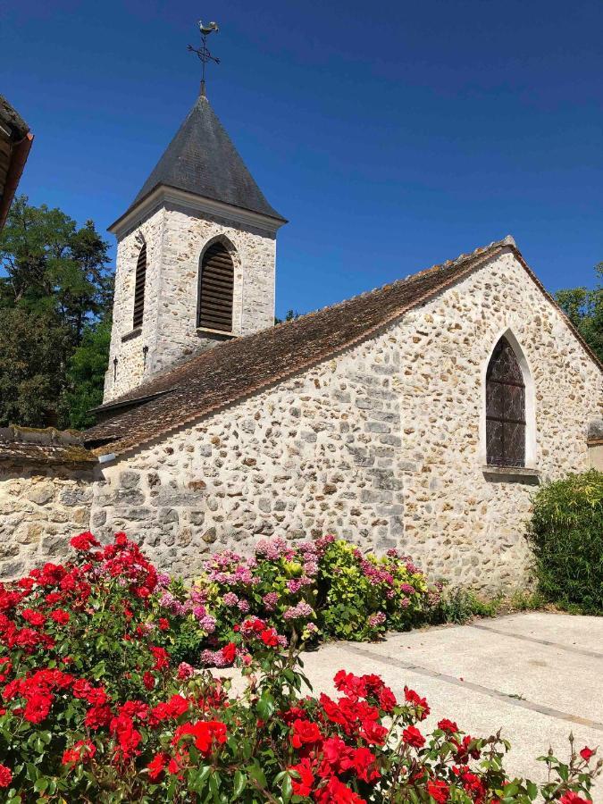 Готель Le Clos Saint Lubin Nainville-les-Roches Екстер'єр фото