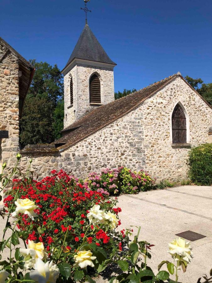 Готель Le Clos Saint Lubin Nainville-les-Roches Екстер'єр фото